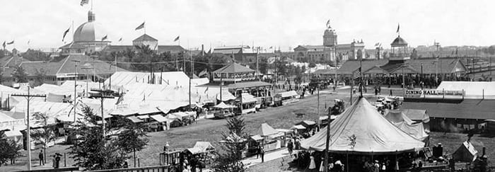 After four years of territorial fairs, the first Minnesota State Fair was held in 1859 near what became downtown Minneapolis. This was a year after Minnesota was granted statehood.